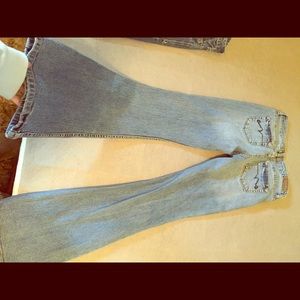American rag vintage jeans light wash